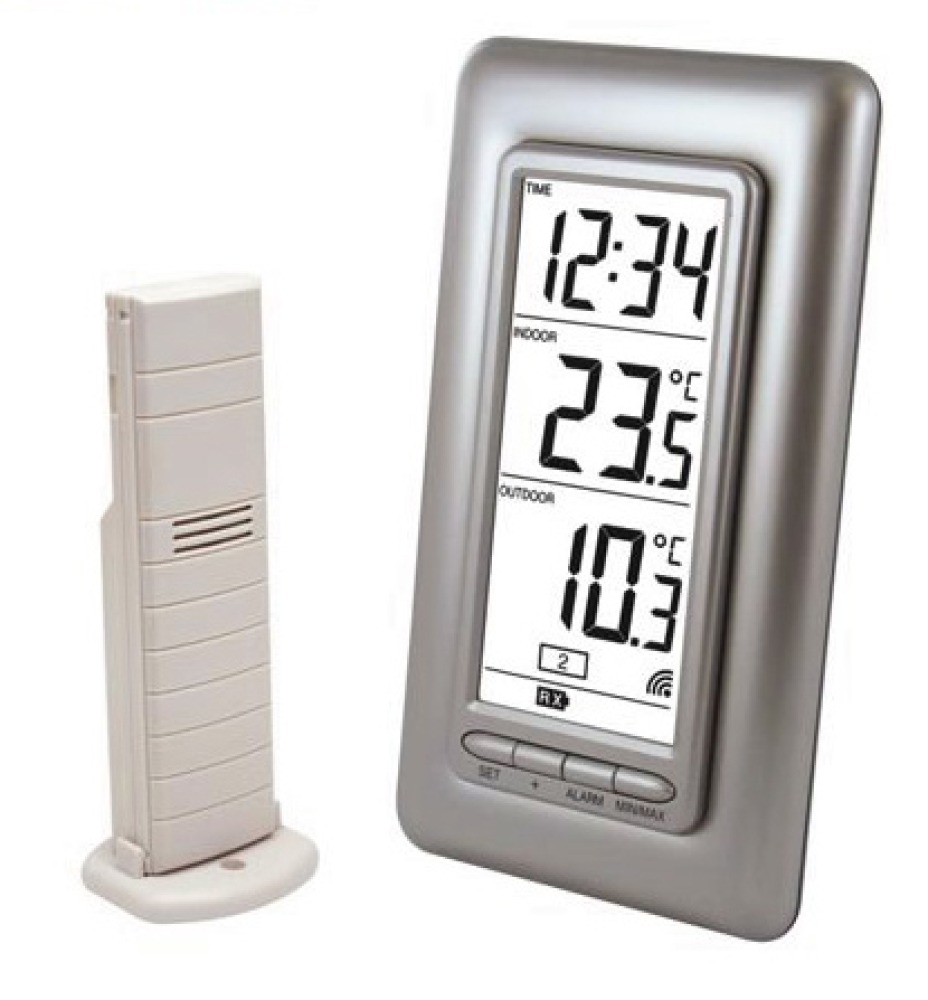 Temperatur wetterstation ws9162 ws9160 interieur exterieur externen takt elektronischen sensor la crosse technology - 1