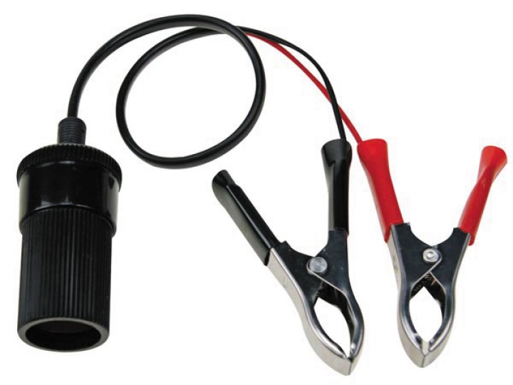 Adattatore per accendisigari spina 12v morsetti della batteria plugc15 velleman - 5