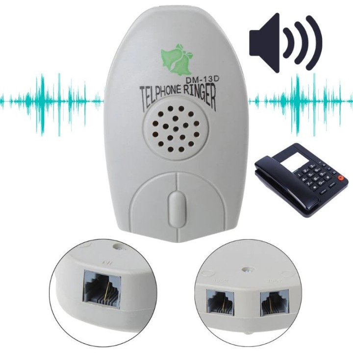 Sonnerie telephone amplificateur sonnette telephonie extension report telephonique