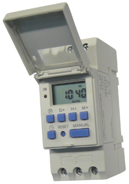 Clock electric digital clock 220vac 2200w 7 days programmable clock for rail, din digital programmable clock for pool alarm acti