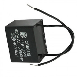 CBB61 14uF AC 500V Rechteck Non Polar Motor Run Kondensator dealx - 1