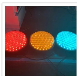 IP65 Waterproof Dia.100mm Red LED Traffic Modules For Traffic Lights