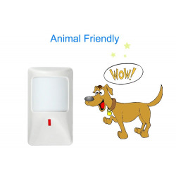 Detector infrared motion detector 12vdc animal immunity for pets of less  than 15kg alarm detector pir passive
