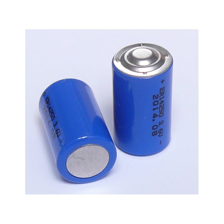 2 x 3.6v 1200mah lithium-batterie 1/2 aa tl5902 tl5151 tl5101 tl4902 ls14250 14250 ls tl sl750 sl350 lct1200 jr international - 
