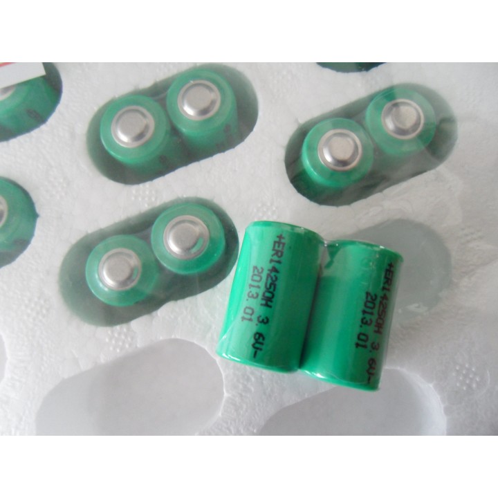 2 x 3.6v 1200mah lithium-batterie 1/2 aa tl5902 tl5151 tl5101 tl4902 ls14250 14250 ls tl sl750 sl350 lct1200 jr international - 