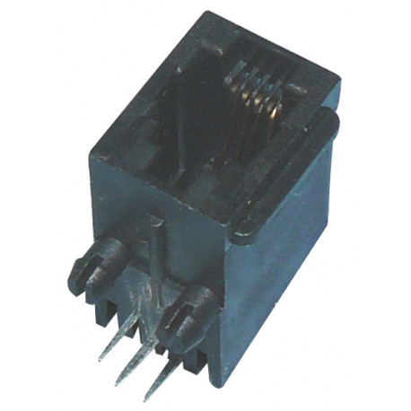 Enchufe rj09 hembra por circuito 4 transmisores electricos 4 contactos cen - 1