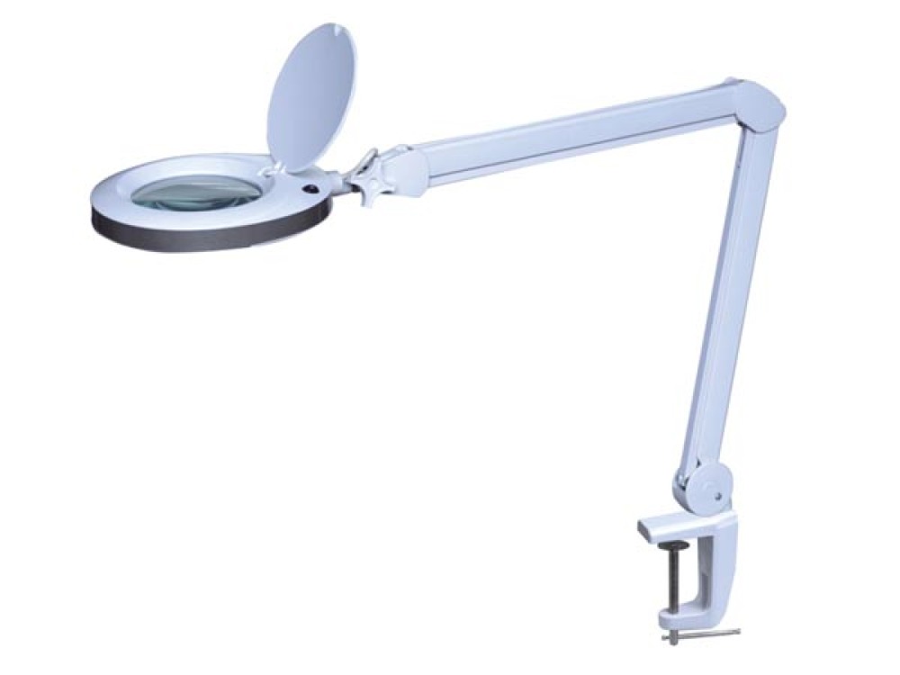 Led lupenleuchte 8 dioptrien 8w 80 leds weib velleman - 1