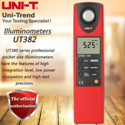 Luxómetros UT382 UNI-T Medición de iluminancia / registro de datos, dispositivo de luminancia
