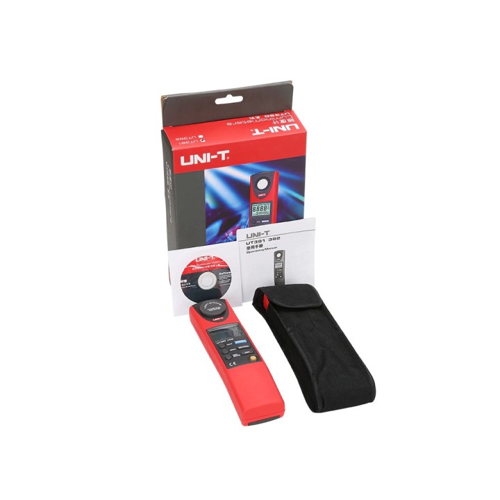 Lux meters UT382 UNI-T Illuminance measurement / data logging, professional industrial