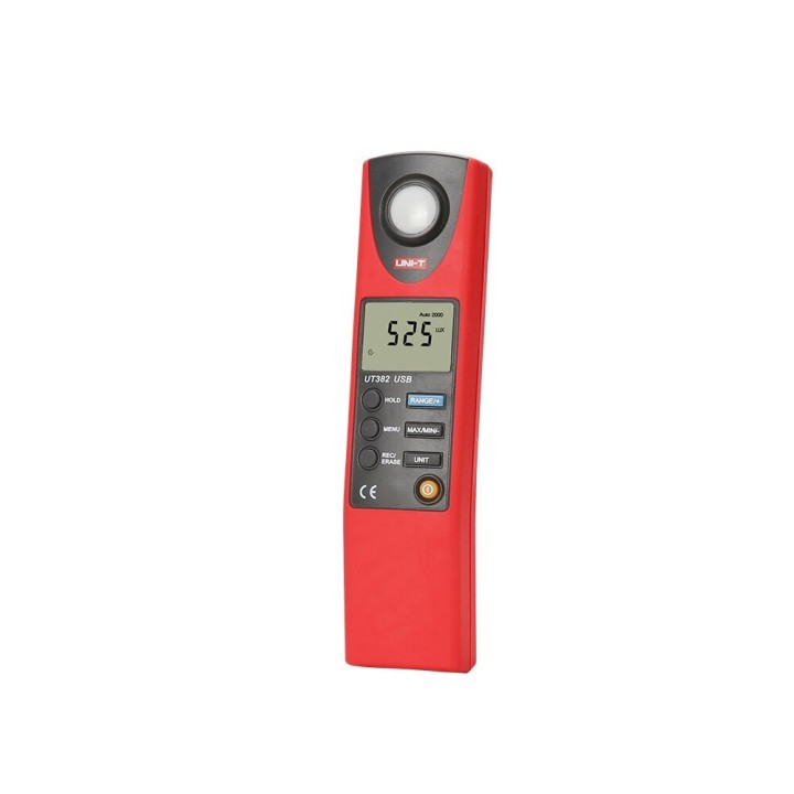 Lux meters UT382 UNI-T Illuminance measurement / data logging, professional industrial