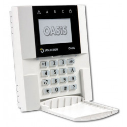 Wireless keypad black and white screen ja-81f for central alarm jablotron oasis 868mhz ja80 ja82