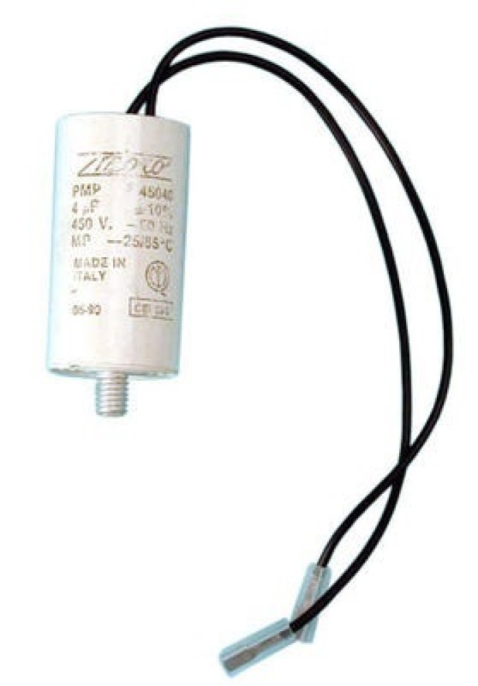 Capacitor 400v 450v 500v 4 micro farad capacitor comar - 1