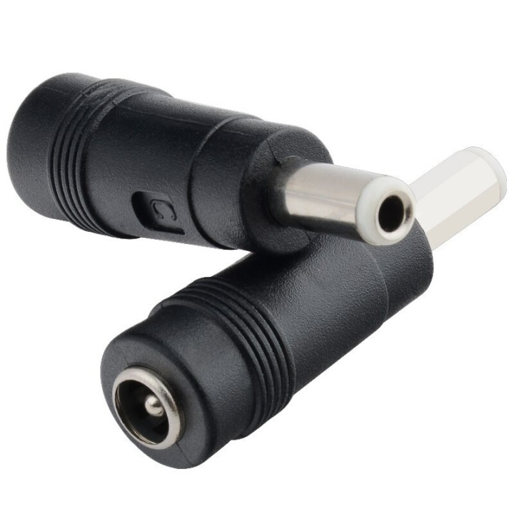 DC-Netzteiladapter-Anschlusskonvertierung, 5,5 x 2,1 mm Buchse auf Stecker, 5,5 x 2,5 mm
