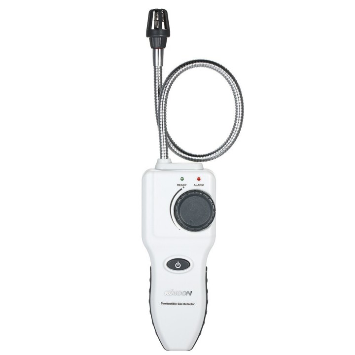 Detector de gas inflamable portátil gm8800b probador de fugas de gas, con alarma de luz y sonido, sensibilidad ajustabl