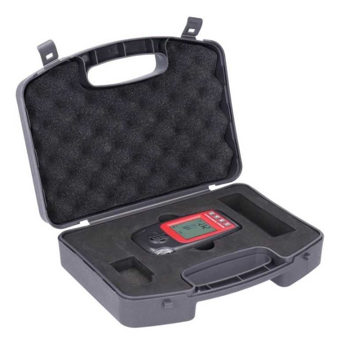 Tragbarer Gasdetektor-Analysator WT8822 H2S-Leckmonitor mit Ton- und Lichtalarm