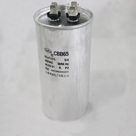 Starter capacitor CBB65 60UF motor Compressor Air conditioner 450v refrigerator washing machine fan