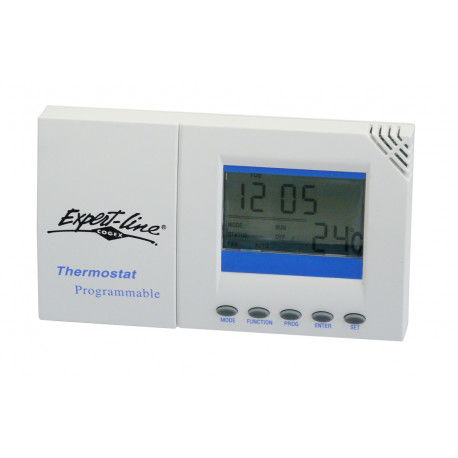 Programmable digital room thermostat hvac heating 400 554 3 outputs jr  international - 4