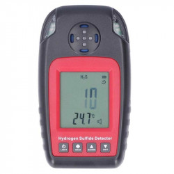 Détecteur gaz Portable analyseur WT8822 moniteur de fuite H2S avec alarme sonore et lumineuse