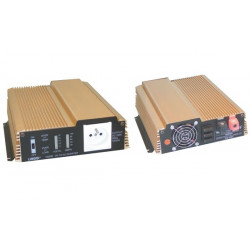 Modified sine wave power inverter 1000w 12vdc in 230vac out pin earth 'soft start' jr international - 1
