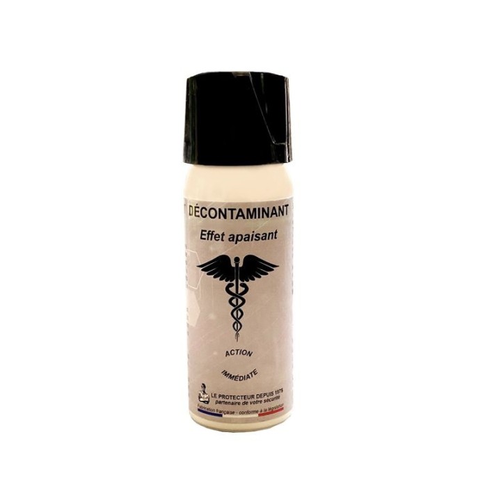 Decontaminant bio shield 50ml fur aerosol defense gas cs pfeffer frost bio shield beamter neutraliseur