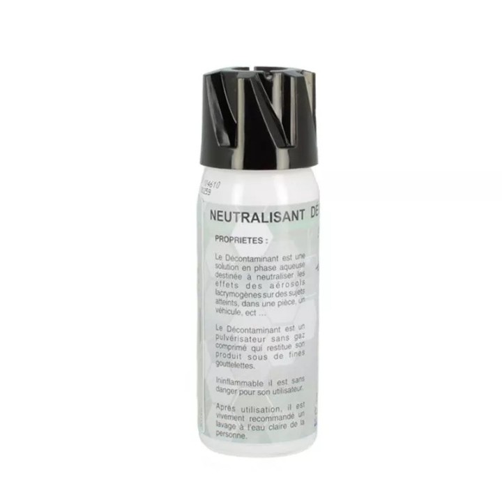 Decontaminating bio shield 50ml for aerosol defence tear gas pepper gas gel bio shield neutralising agent