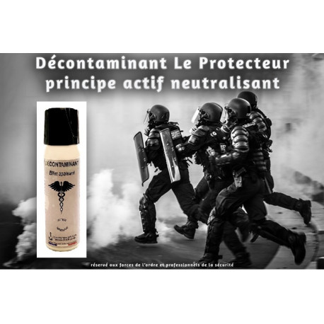 3 X Decontaminating bio shield 50ml for aerosol defence tear gas pepper gas gel bio shield neutralising agent lpsa - 4