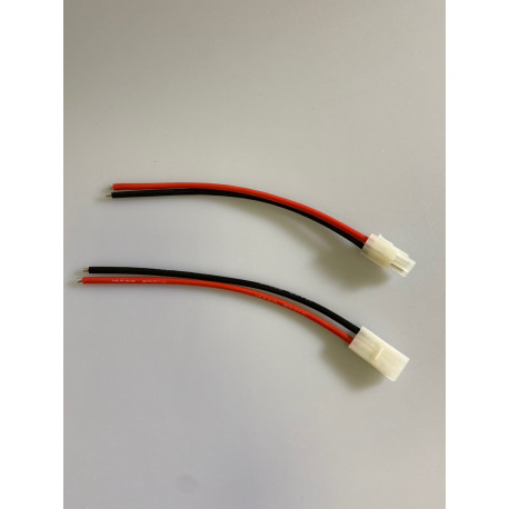 Cable para conectar dos baterías de 12v 4ah, 4.5ah, 7ah en la vespa  eléctrica