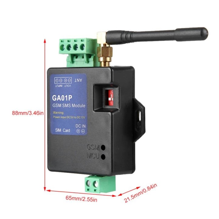 GA01P GSM Smart Remote Stromausfall Alarm Wireless Alarm SMS & Calling