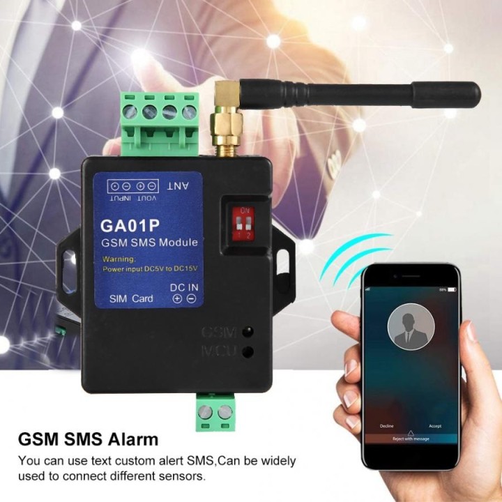 GA01P GSM Smart Remote Power Failure Alert SMS e chiamate di allarme senza fili