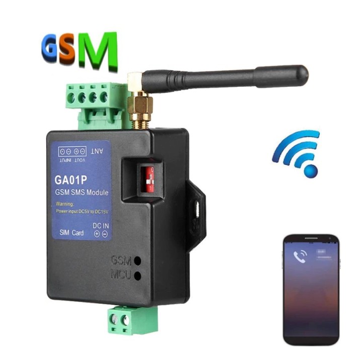 GA01P GSM Smart Remote Stromausfall Alarm Wireless Alarm SMS & Calling