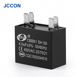 CBB61 Metallisierte Kondensator für Motor Start-up Deckenventilator 500VAC 4uF 4mf