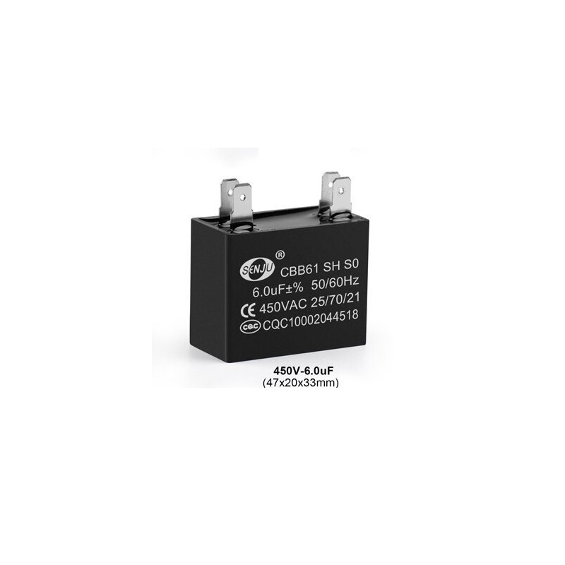 Конденсатор cbb61 500vac