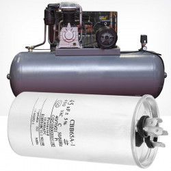 Condensador de arranque CBB65 45UF motor Compresor Aire acondicionado 450v refrigerador lavadora ventilador