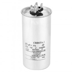 Condensador de arranque CBB65 45UF motor Compresor Aire acondicionado 450v refrigerador lavadora ventilador