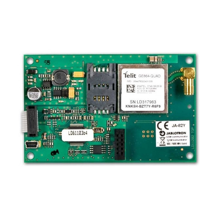 Trasmettitore gsm gprs ja-80y ja-82y per centrale di allarme wireless oasis jablotron 8 numeri ja80 ja82 jablotron - 1