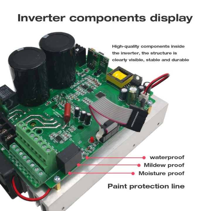 220V 1.5KW Single Phase input and 220V 3 Phase Output Frequency Converter / Adjustable Speed Drive / Frequency Inverter / VFD