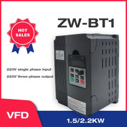 220v 1,5kw Einphasen-Eingang und 220V 3-Phasen-Ausgang Frequenzumrichter / einstellbare Geschwindigkeit Antrieb / Frequenzumrich