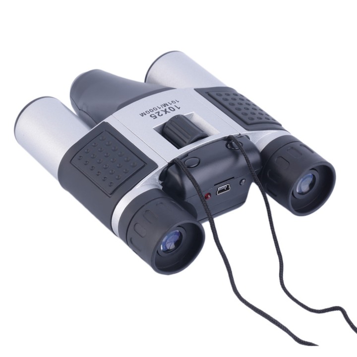 Optical 10x25 binoculars spy camera video recording 16mb picture monitoring dt01 zeiss - 1