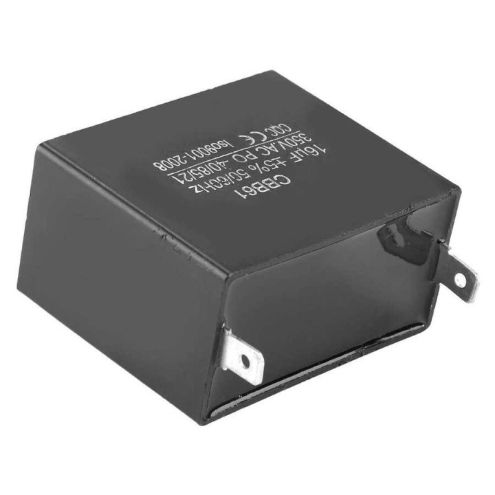 CBB61 Condensador Metalizado 250v para el arranque del motor Ventilador de techo 500VAC 16uF 16mf
