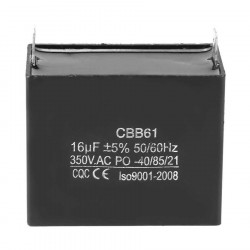 CBB61 Metallisierte Kondensator 250v für Motorstart Deckenventilator 500VAC 16uF 16mf