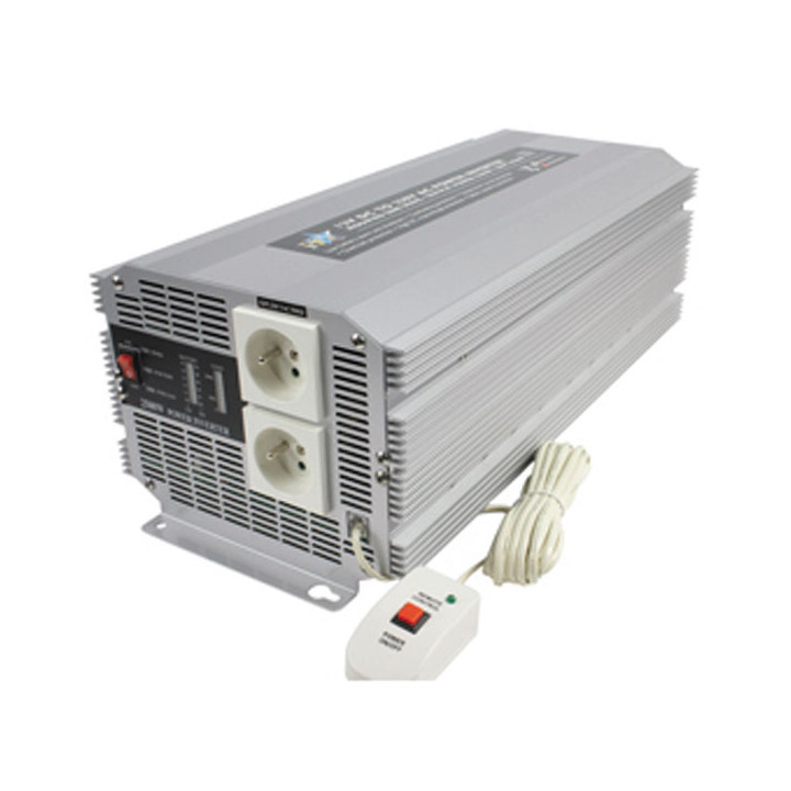Convertitore elettronico tensione 12cc 220vca 2500w 210v 230v 235 240v caricatore elettrica sinusoide modificata adattatore conv