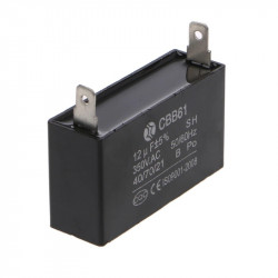 CBB61 Condensador metalizado para el arranque del motor Ventilador de techo 500VAC 12uF 12mf