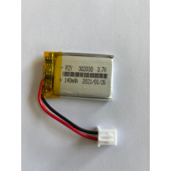 Batterie lithium rechargeable 14250 3.7v 300mAh ICR14250 1/2AA lampe torche  Appareil photo