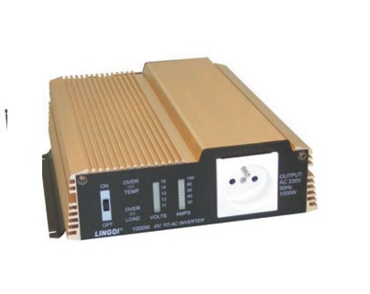 Convertidor con onda senoidal modificada 1000w entrada 24vdc salida 230vac 24v 210v 220v 230v 240v toma de tierra de espiga arra