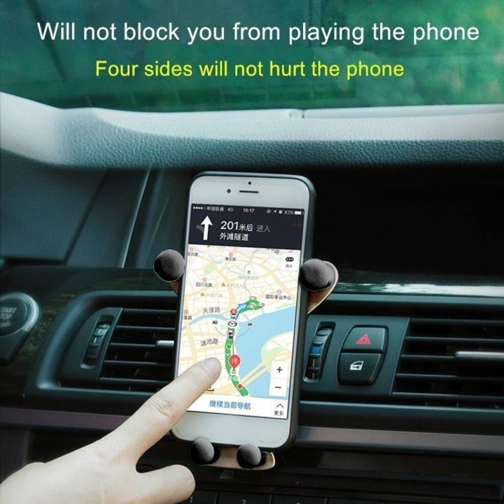 Support telephone ventilation aeration voiture iPhone iPad Pro Samsung Xiaomi gsm gps