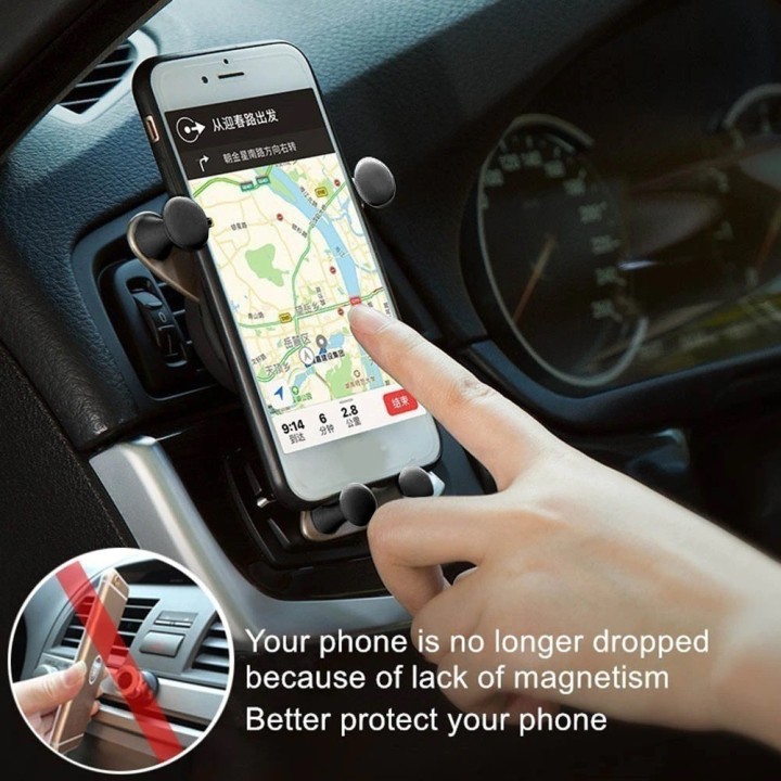 Support telephone ventilation aeration voiture iPhone iPad Pro Samsung Xiaomi gsm gps