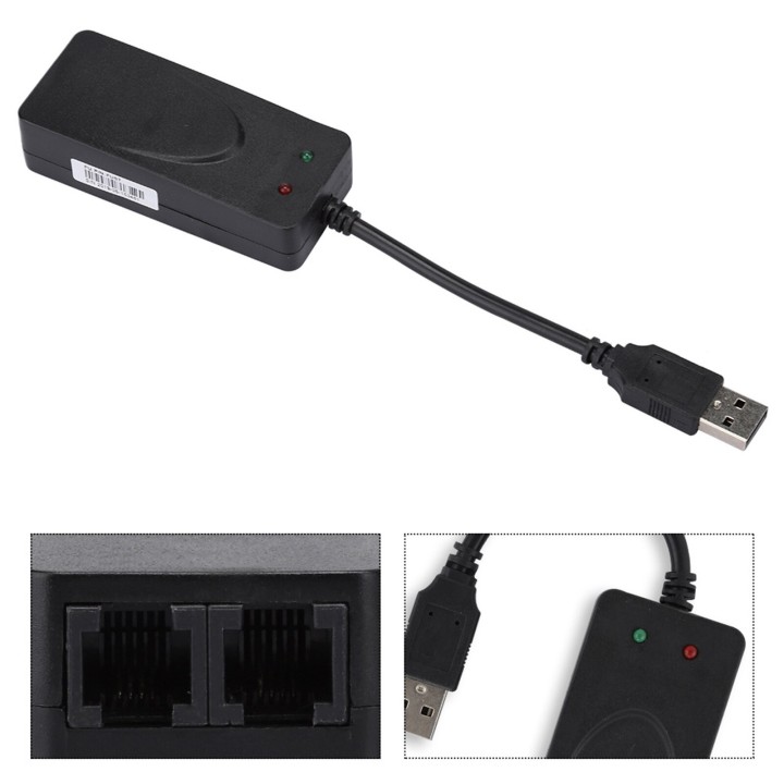 Usb2.0 fax modem, externe usb-modem 56kfax um52