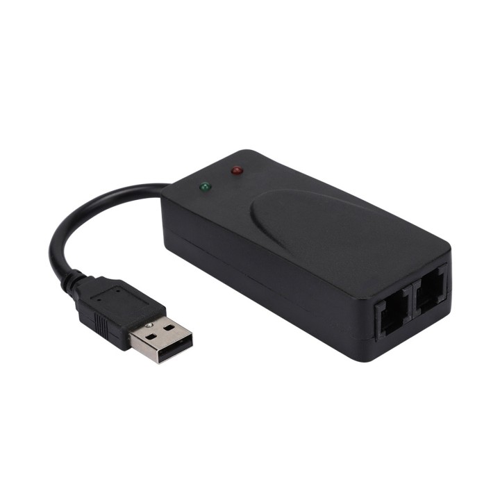 Usb2.0 fax modem, usb modem externo 56kfax um52