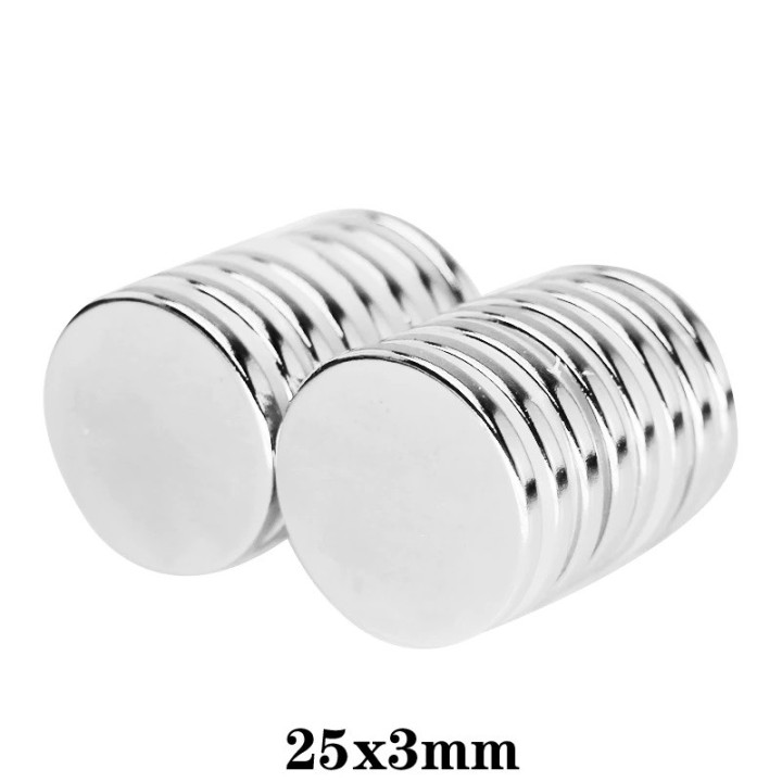 1 aimant 25x3mm N35 porte lumiere shabbat pour couper eclairage led frigo refrigerateur congelateur
