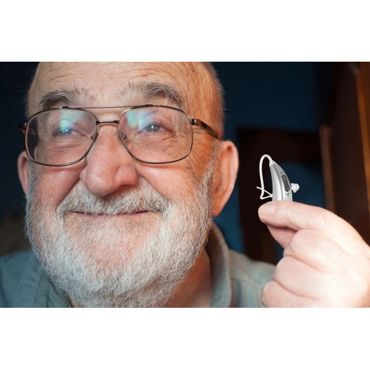 1 Amplifier Digital Hearing Aid 20-Channel Rechargeable Bluetooth Hearing Aid